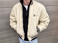 Vintage Redskins Lederjacke /