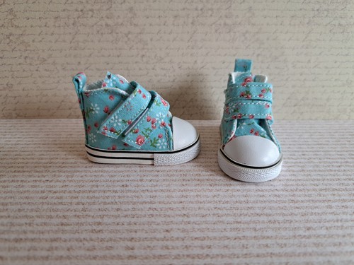 Puppenschuhe türkis - in,