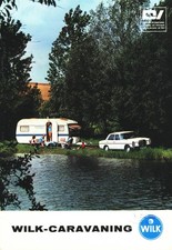 WILK 70 - 1970 -  CARAVAN   - WOHNWAGEN PROSPEKT -  - CAMPING