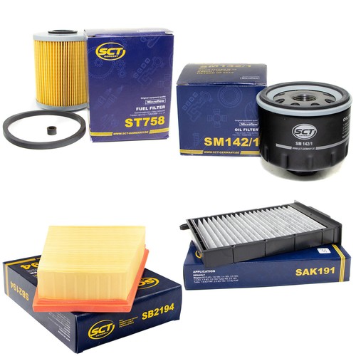 Filter set sct kraftstoff - filter,