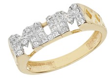 9 ct/Karat Gelb Gold Damen -