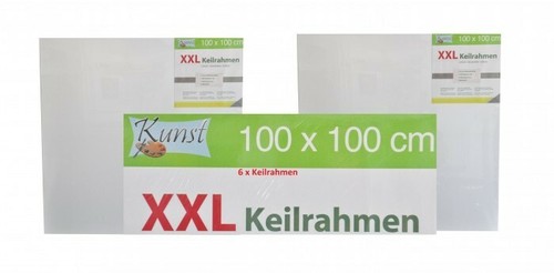 Keilrahmen xxl 100x100cm - 6x,