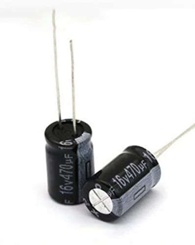 Elko radial 470µf 470uf - 2x,