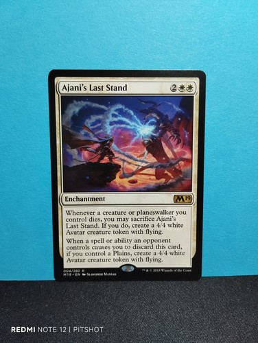 Ajani last stand - stand, /