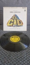 Music From Samuel Bronston's 'El Cid ' 12" Vinyl Record TESTED