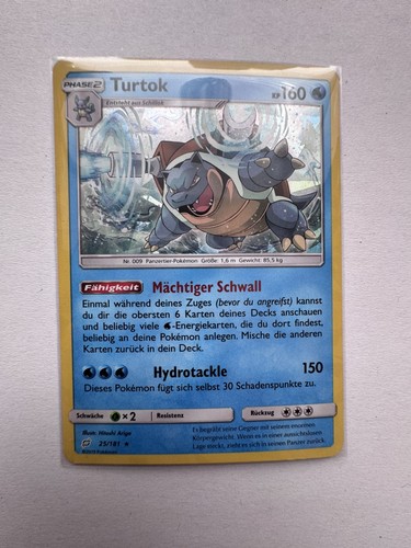Pokémon karte turtok 181 - i, 25/181