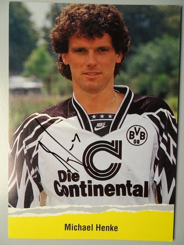 Michael henke autogramm - henke,