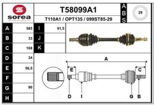 Antriebswelle für opel kadett - fÜr,