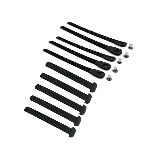 Inline skate strap buckle - buckle, set