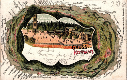 Litho gruss aus löbau - aus,