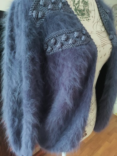 Strickjacke weste angora - strickjacke,