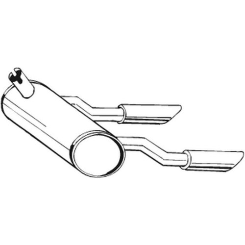 Bosal endschalldämpfer - bosal,
