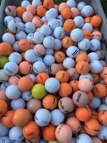 100 range golfbälle - 100,