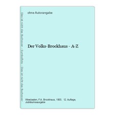 Der Volks-Brockhaus - A-Z