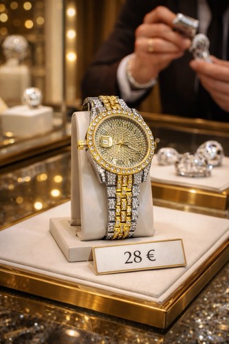 Luxus armbanduhr mit - luxus,