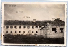 München 1942 - Kaserne Zerstörung nach Fliegerangriff - WK2 Foto 9x6cm