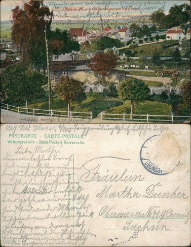 Cpa bitsch bitche - bitsch, stadtpartie