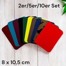 2er 5er 10er Set Bügelflicken /viele Farben/ 8x10,5 cm/Reparaturflicken/Patches