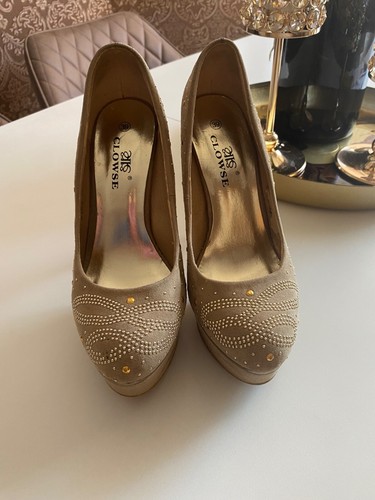 Pumps damen beige mit - pumps, damen,
