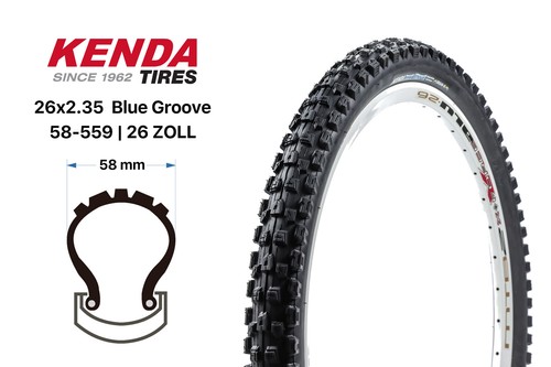 Zoll fahrrad reifen kenda - 26,