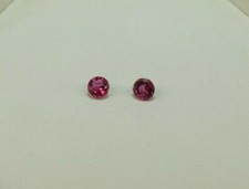 Turmalin roter/Rosa in runder