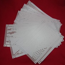 15 Lochkarten Brother KH260 Strickmaschine knitting machine punch cards original