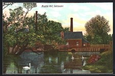 Colchester, View of the Middle Mill, Ansichtskarte 