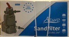 Sandfilterangage Azuro 2m3/h Pool Swimmingpool Whirlpool Filter Sandfilter