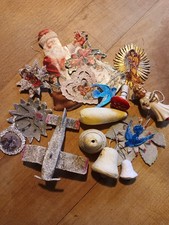 Antiker Christbaumschmuck Dresdner Pappe