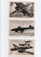 5 POSTKARTEN KAMPFFLUGZEUG JU