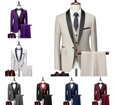 3 tlg Herren Anzug Business