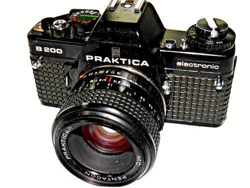 Fotoapparat ddr praktika - fotoapparat,