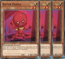 yugioh 3x Roter Ojama