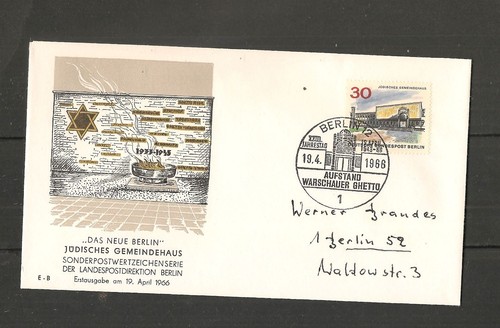 Berlin fdc 257 v - fdc,