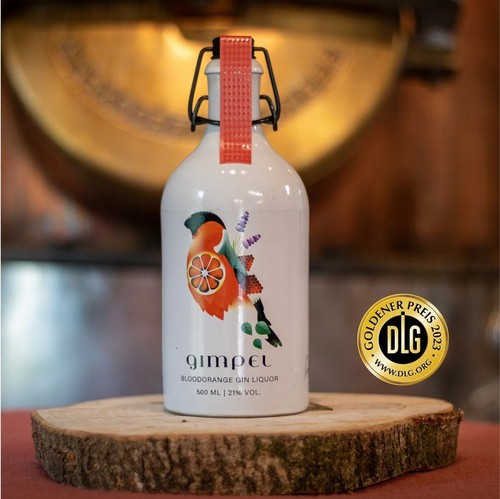 Gimpel blutorangen gin likör - gimpel,