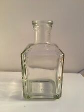 Blumenvase eckig 6x6 cm 12,5 cm hoch Tischvase Glasvase Kerzenhalter Dekovase