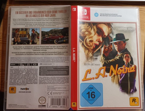 Noire nintendo switch - l.a.,