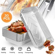Groß Alu Grillschalen