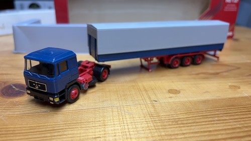 Albedo lkw man mit auflieger - ,