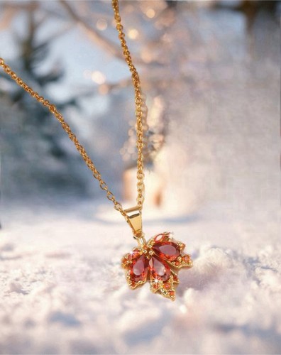 Goldfarbene zirkonia kette mit - goldfarbene,