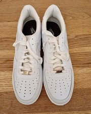 NEU! HERREN SNEAKER NIKE AIR FORCE 1 WEISS  46