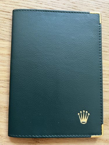 Rolex brieftasche wallet leder - rolex,