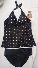 2 tlg. Tankini Set Punkte Dots