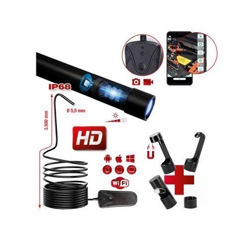 Videoskop satz mit - wi-fi-videoskop-satz,