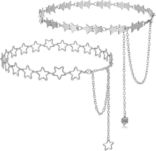 Stück bauchkette silber - 2,