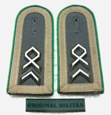 Schulterklappen JACKE  Stabsfeldwebel Bw Dienstgradabzeichen  Infanterie Truppe 