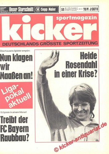 Kicker sportmagazin 59 - sportmagazin, nr.