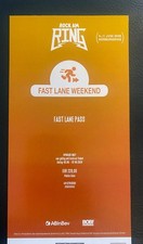 🤘 1 x Fast Lane Weekend Pass für Rock Am Ring 2026  🤘
