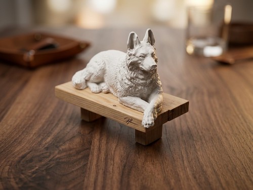 Deutscher schäferhund statue - deutscher,