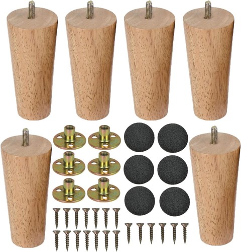Lcouaceo möbelfüße holz - möbelfüße,